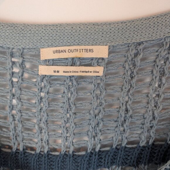 Urban Outfitters Multicolor Crochet Top in Blue/Brown, Sz M . - Picture 2 of 4